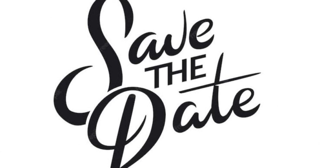 Save the Date