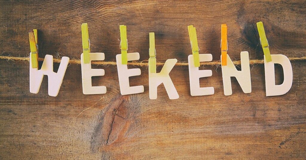 Sensory and Metaphorical Weekend Greetings