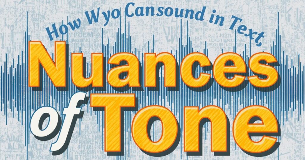Nuances of Tone: How WYO Can Sound in Text