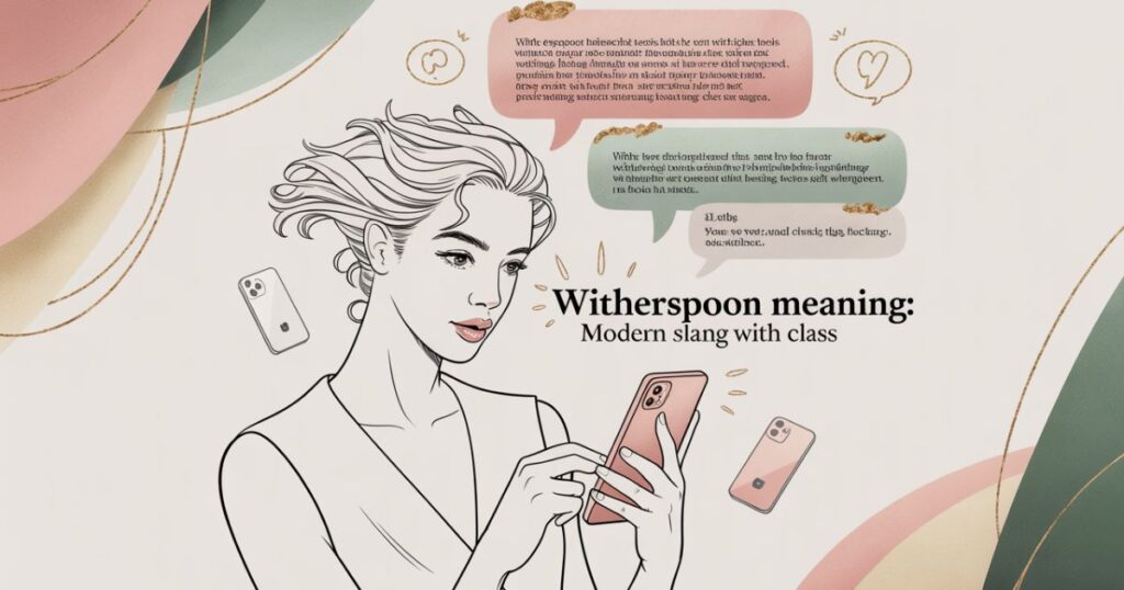 Why "Witherspoon" Works in Modern Slang