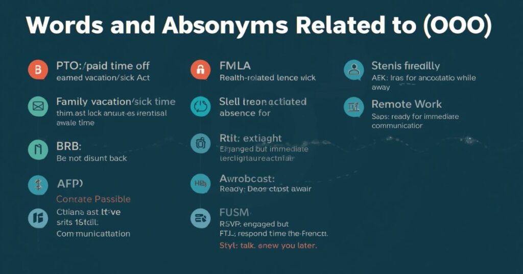 Words and Acronyms Related to "OOO"