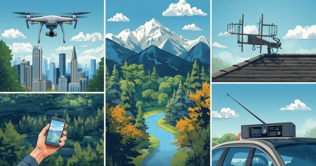 Common Contexts Where "Aerial" Is Used