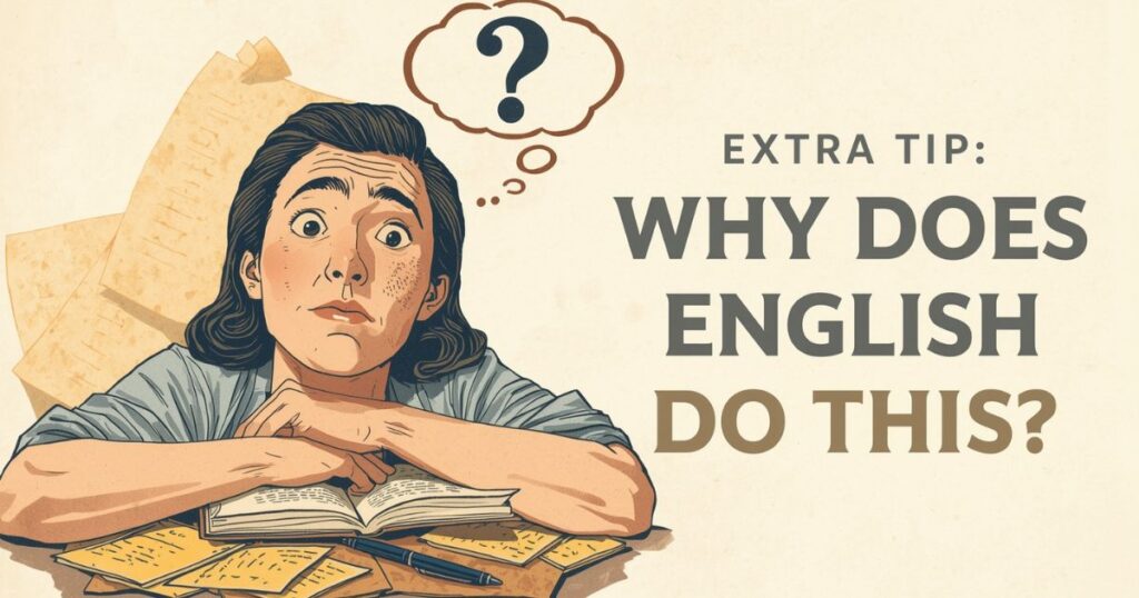 Extra Tip: Why Does English Do This?