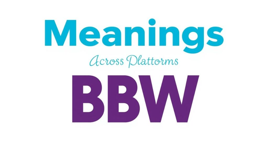 Meanings Across Platforms