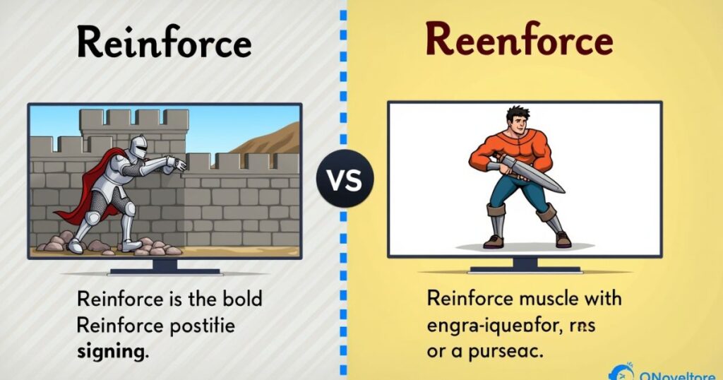 Reinforce vs Reenforce: Definition