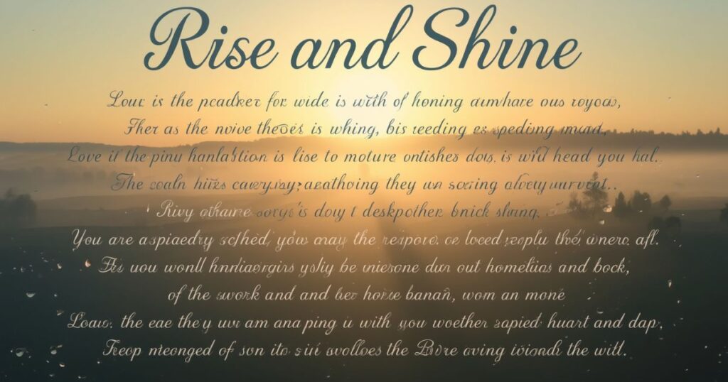 Rise and Shine: Inspiring Quotes to Start Your Morning Right!