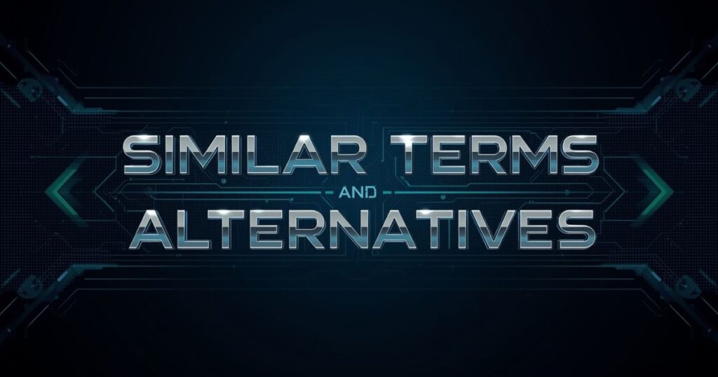 Similar Terms & Alternatives