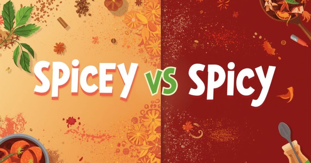 Spicey or Spicy in Everyday Examples ✍️