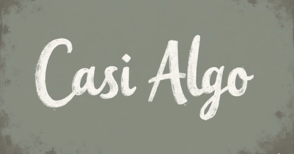 What Does "Casi Algo" Mean?