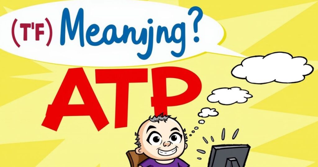 ATP Meaning in Text (Funny) 😂