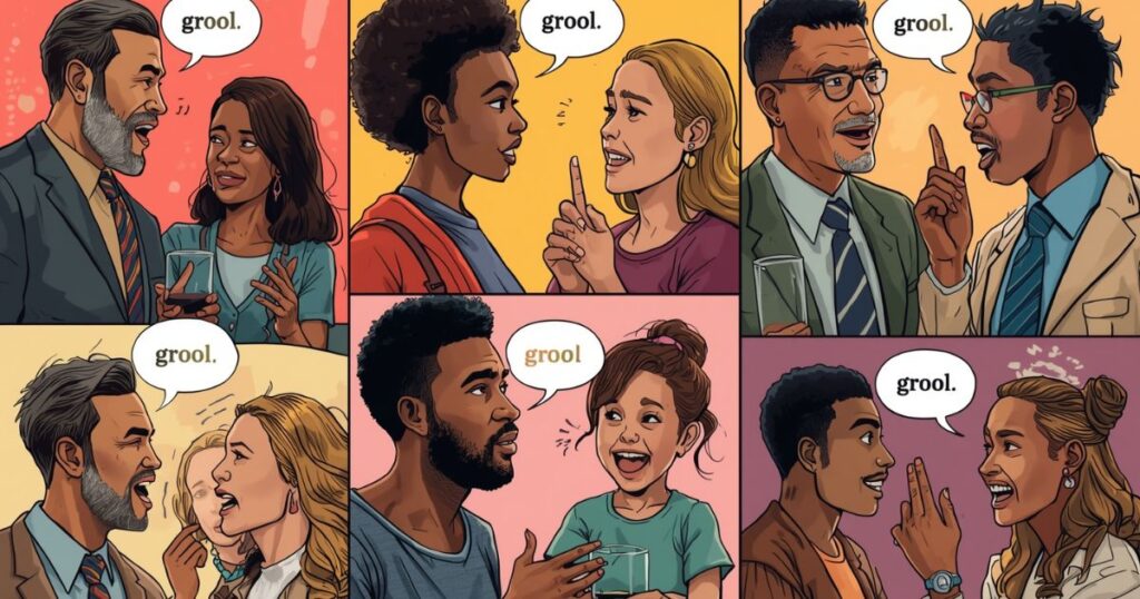 Examples of Grool in Real Conversations