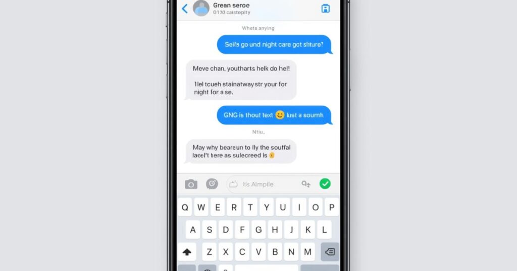 GNG in Text Messages and Chat