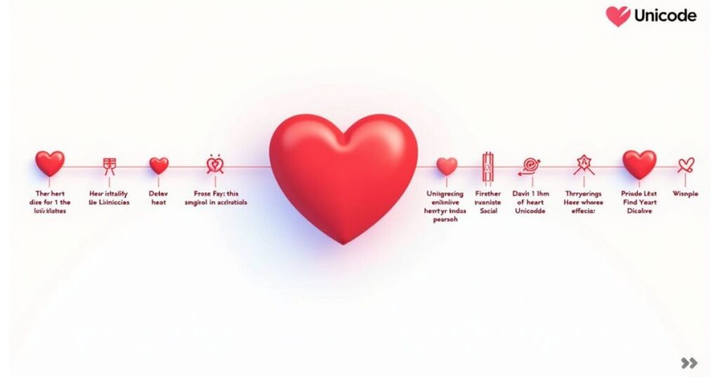 Origins & History of Unicode Heart Emojis