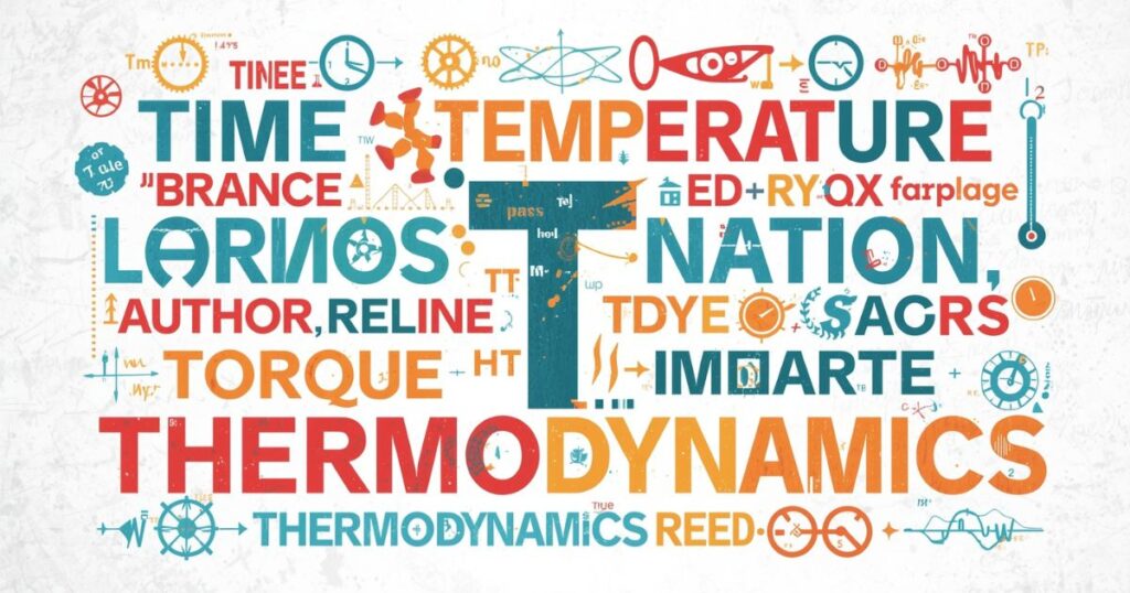 Physics Science Words That Start With T