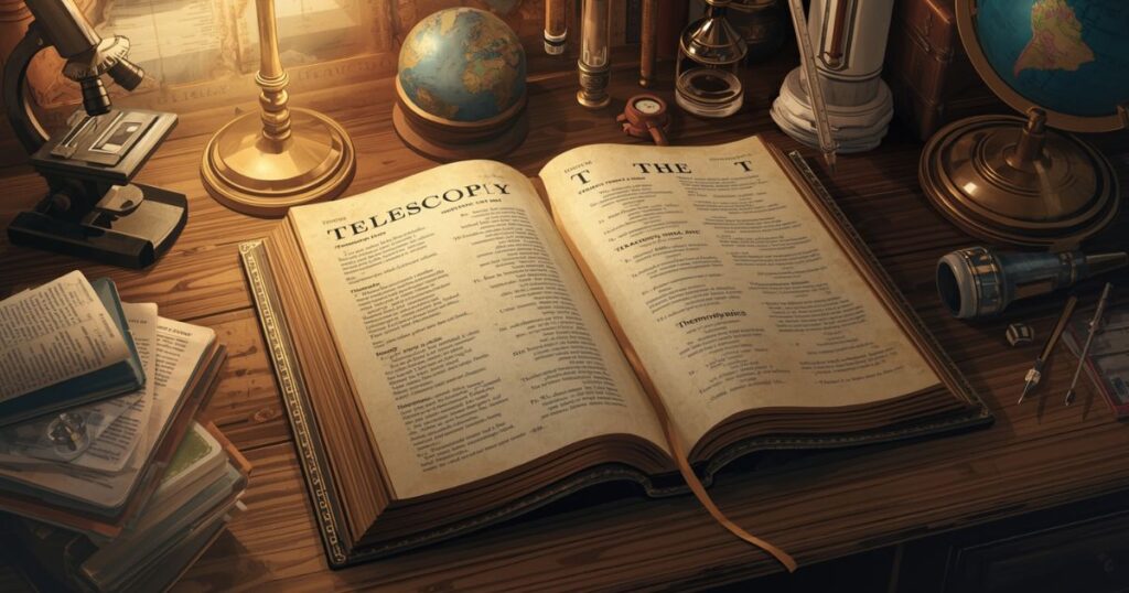 Scientific Words Starting With T