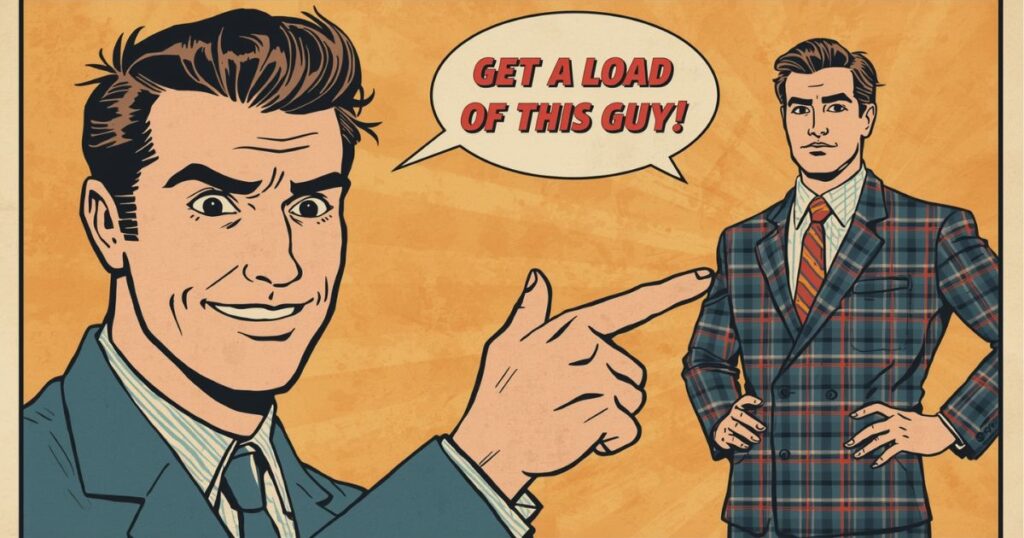 What is the origin of the phrase 'Get a load of this guy'?