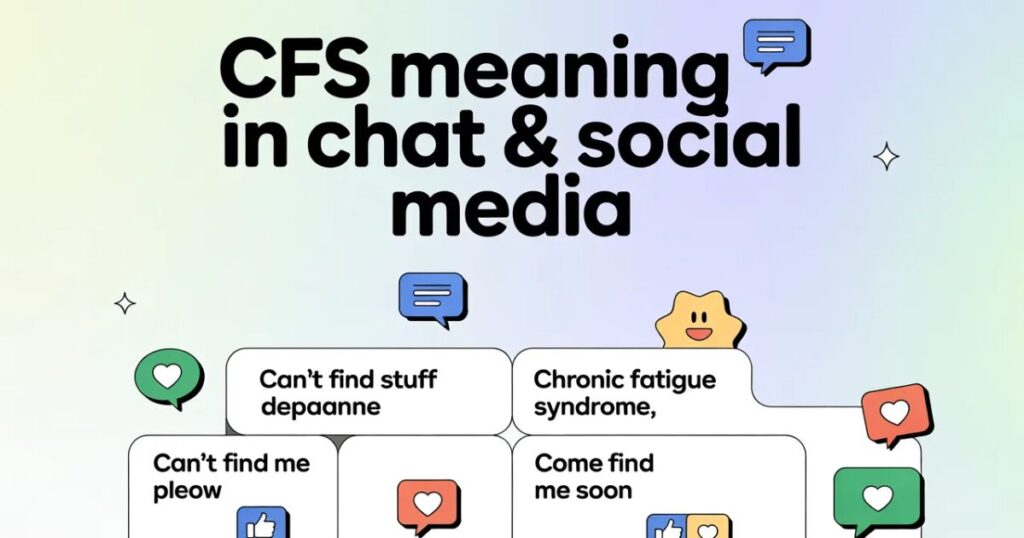 CFS Meaning in Chat & Social Media