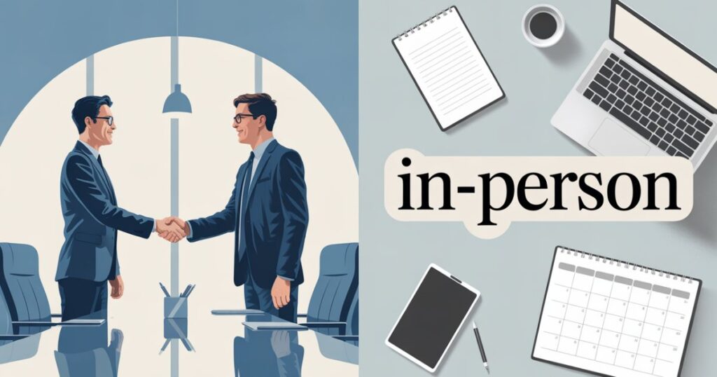 In Person or In-Person: When and Which Should You Use?