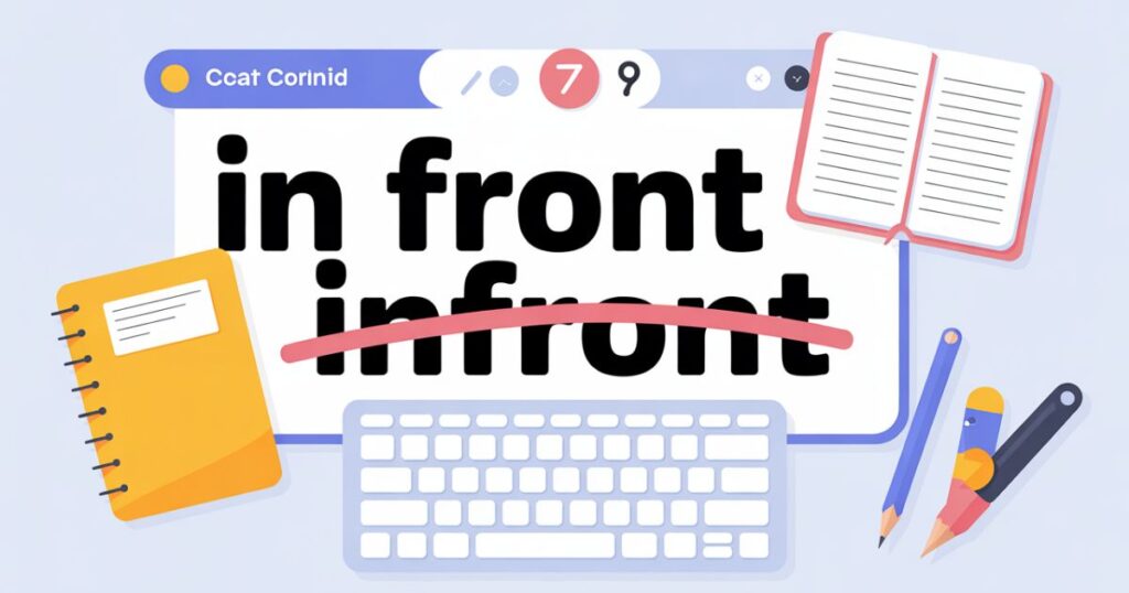 Infront or In Front: The Clear Answer You Need