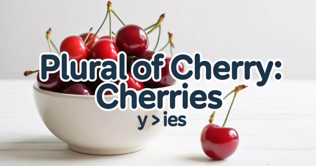 What is the Plural of Cherry? The Complete Grammar Guide You Need