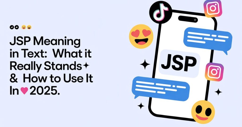 JSP Meaning in Text: What It Really Stands For & How to Use It in 2025