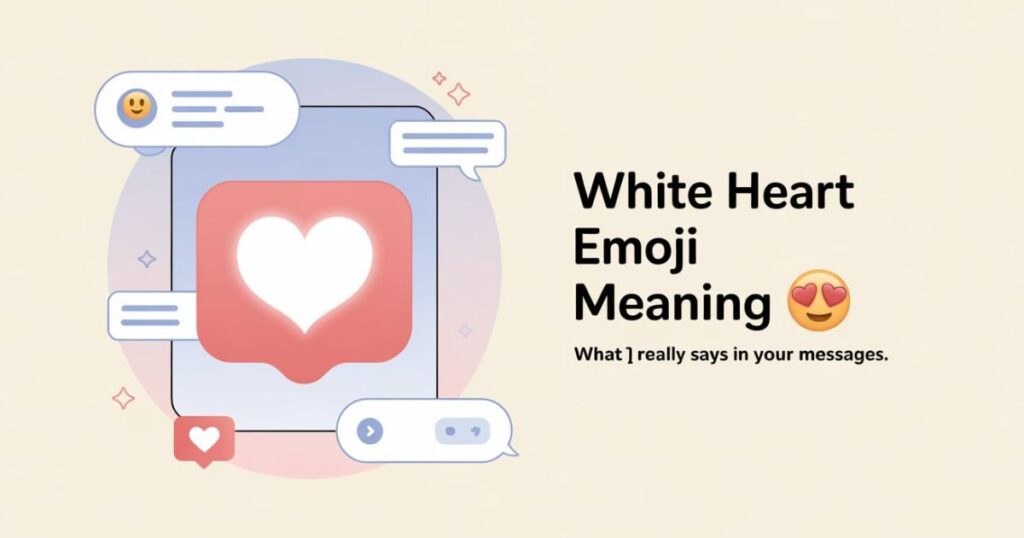 White Heart Emoji Meaning: What 🤍 Really Says in Your Messages