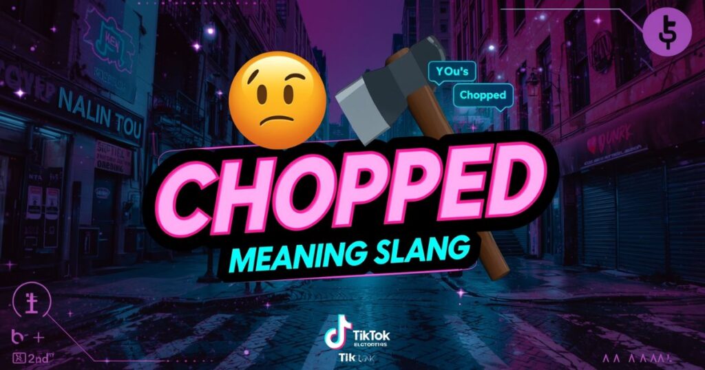 🪓 Chopped Meaning Slang: The Real Story Behind the Word Everyone’s Using In 2k25